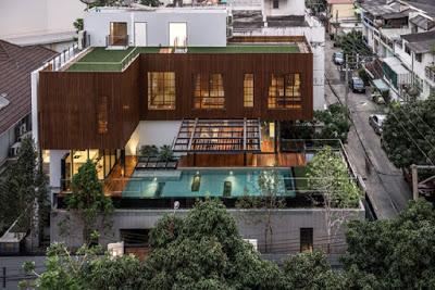 Casa Moderna y Minimalista en Tailandia