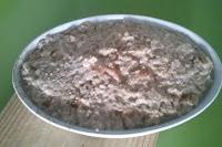 PUDIN DE PAN, GALLETAS Y CARAMELO AL MICROONDAS