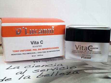 Vitamina C para mi Piel con el Tratamiento en Cabina y la Crema Vita C Booster de D'Lucanni