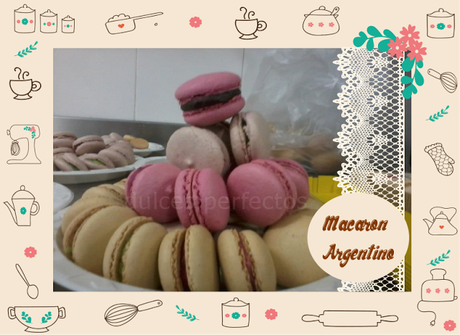Macaron Argentino (hecho con harina de Maní)