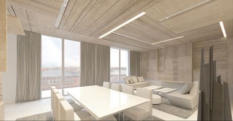 A-cero diseña un proyecto de interiorismo para un ático ubicado en un archipiélago del Mediterráneo