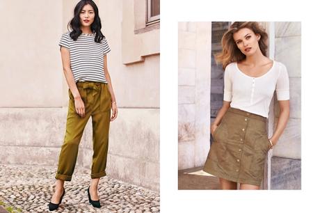 Liu Wen y Edita Vilkeviciute luce los 'Essentials' de H&M