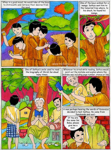 LA VIDA ILUSTRADA DE SATHYA SAI BABA - YO SOY SAI BABA