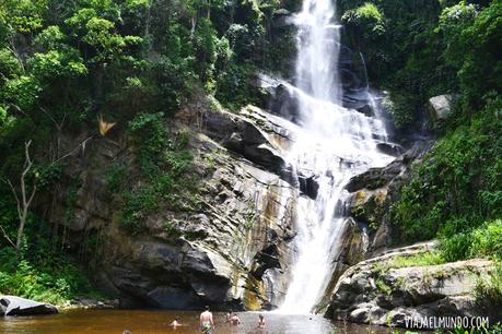 para llegar a esta gloria de cascada