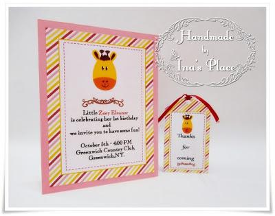 Invitaciones Cumpleaños - Animalitos de la Selva.