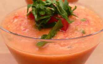 Receta de gazpacho andaluz