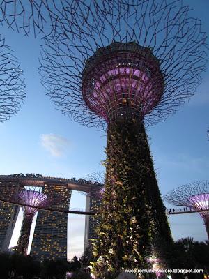 Singapur; Marina Bay y Gardens by the Bay