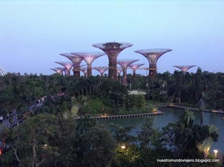 Singapur; Marina Bay y Gardens by the Bay