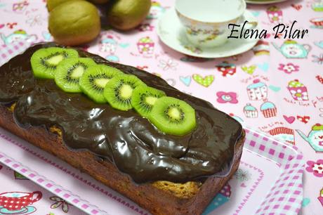 Bizcocho de kiwi