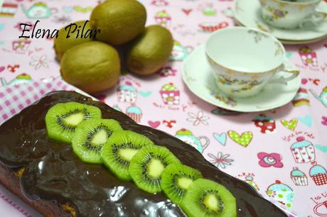Bizcocho de kiwi