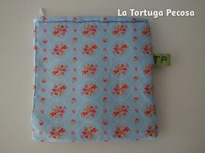 MONEDERO/ NECESER PATCHWORK BLUE