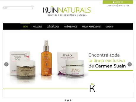 Kuin Naturals, nueva tienda on line de cosmética natural