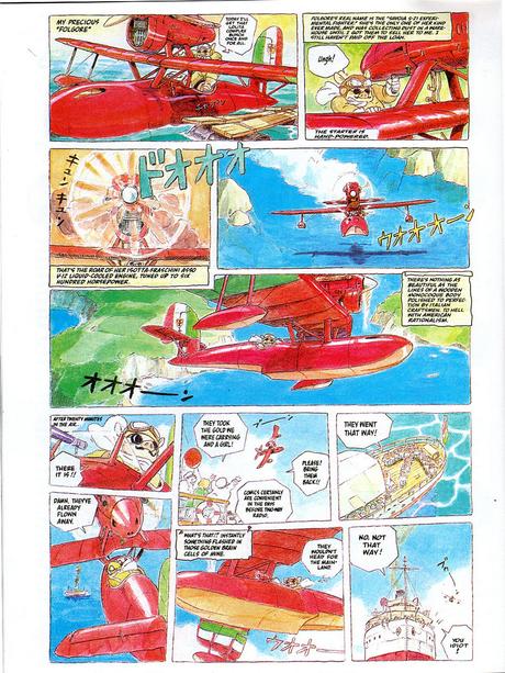 El manga de 'Porco Rosso', de Hayao Miyazaki