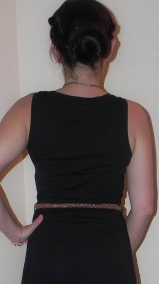 BBB: Big black dress (outfit, look y peinado)