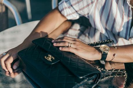 Piazza_San_Marco-Venezia-Collage_On_The_Road-Isabel_Marant_Skirt-Striped_Blouse-Chanel_Vintage_Bag-Outfit-Street_Style-2