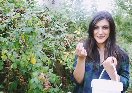 Recogiendo moras (Blackberry picking)