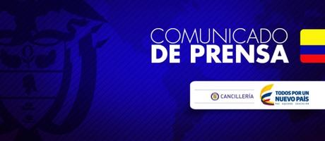 Comunicado de cancillería de Colombia sobre Venezuela