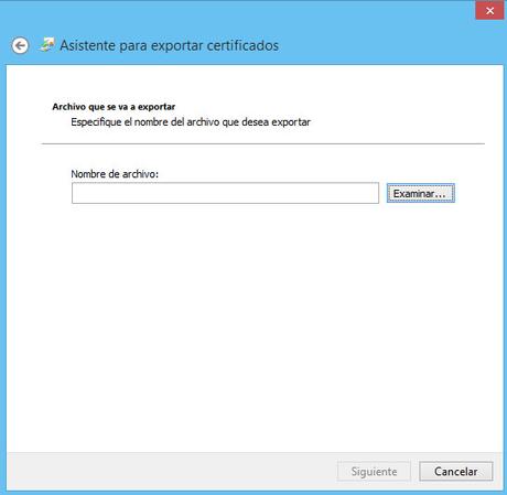 Certificados Digitales, como exportarlos a un pendrive