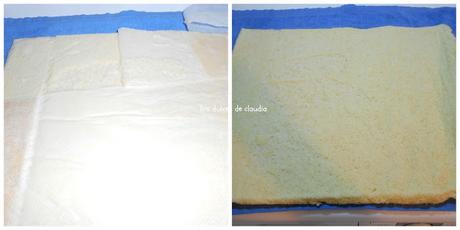 Como hacer una plancha de bizcocho