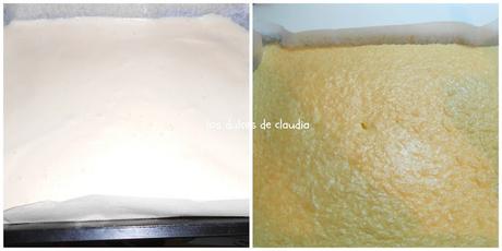 Como hacer una plancha de bizcocho