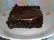 Brownie chocolate gluten