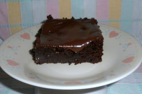 Brownie de chocolate sin gluten