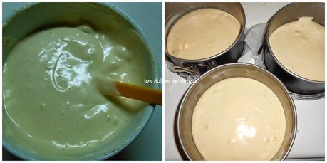 Torta de guanábana y dulce de leche