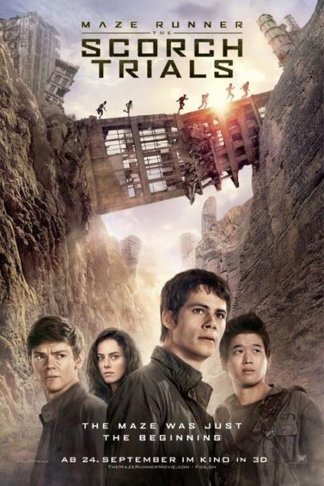 Nuevo poster y trailer de “Maze Runner: Prueba de Fuego”