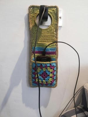 Colgador de ganchillo