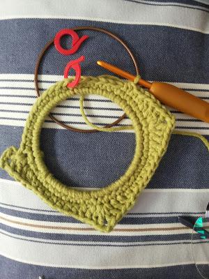 Colgador de ganchillo