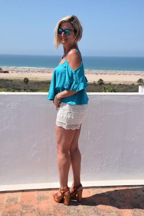 Crochet shorts outfit crochet style