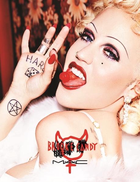 Próxima colección de MAC: colaboración con Brooke Candy