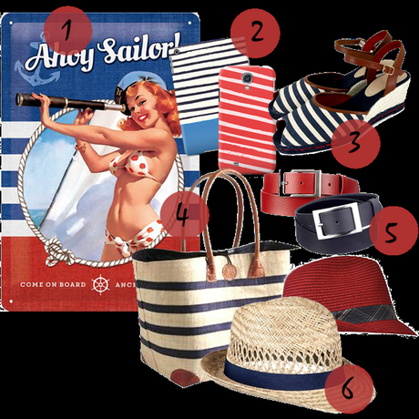 ideas para regalar rayas marineras