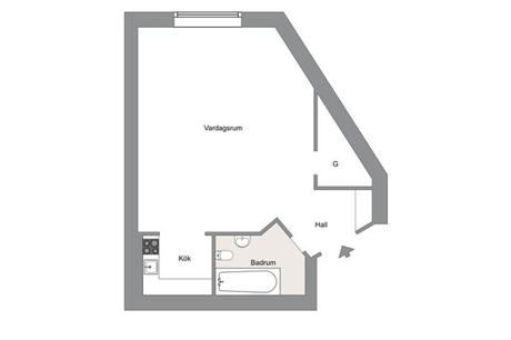 Vivir en 20m2: Pocos metros pero decorado con buen gusto.