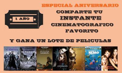 Especial 1er Aniversario: Concurso Comparte tu instante cinematográfico