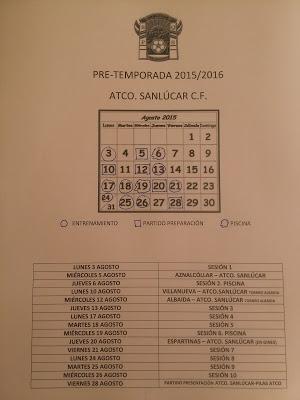 FIN DE LA PRE-TEMPORADA