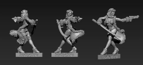 Queda poco para el mecenazgo de Infinity RPG:Minis 