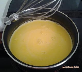 Pastelitos de chocolate y naranja