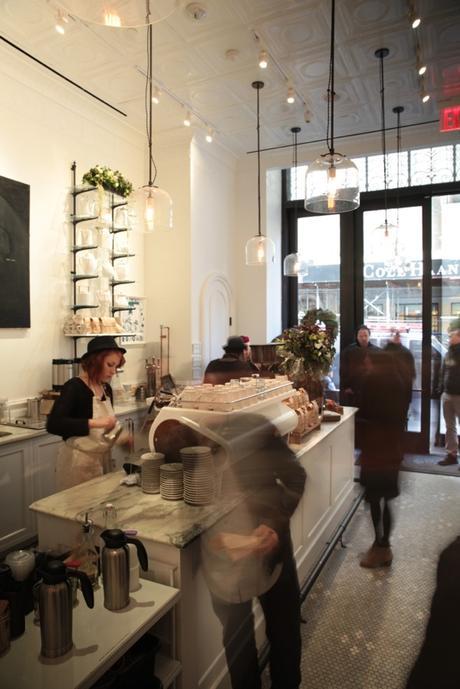 Una cafetería preciosa en Nueva York: Toby’s Estate Bar