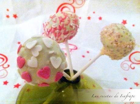 4 recetas de cake pops para principiantes