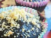 Magdalenas gluten cacao stevia rellenas mermelada pera