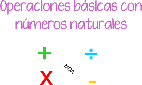 operaciones con numeros naturales