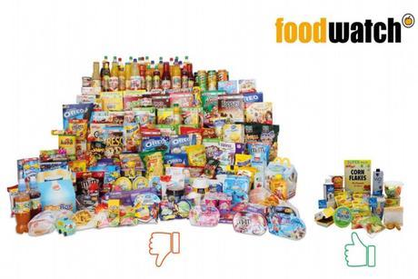 Alimentos poco saludables para los niños