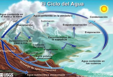 El importante ciclo hidrológico del Agua