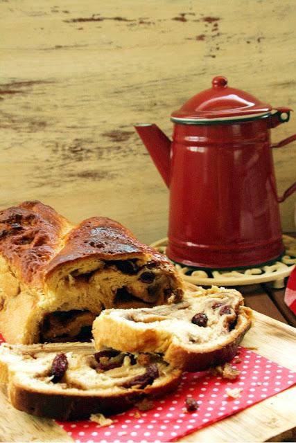 Yeasted White Chocolate Coffee Cake