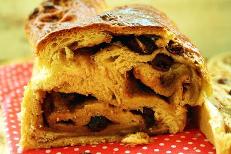 Yeasted White Chocolate Coffee Cake