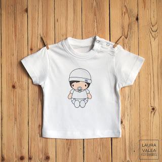 Camisetas para bebés y niños de Laura Valea.