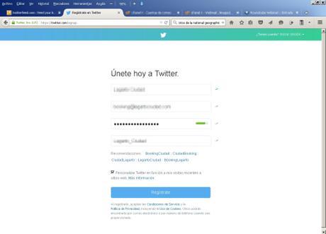 Pasos para crear una cuenta de Twitter, desde Cuba, sin dar el número de teléfono
