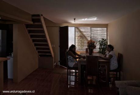 Viviendas sociales para comunidad indígena en Chile.