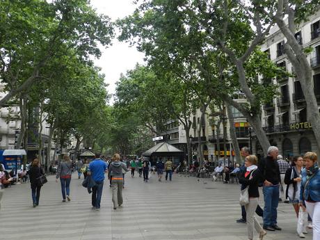Unos días recorriendo Barcelona con amigos